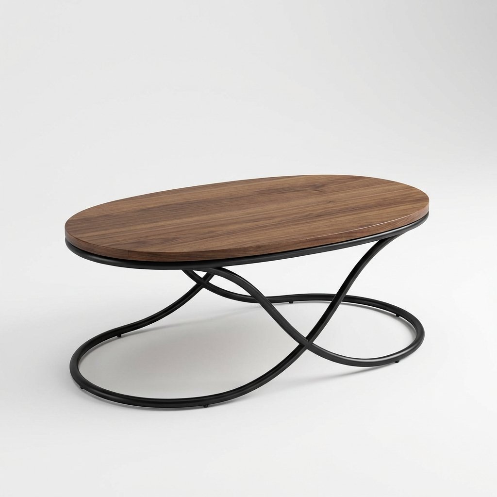Isabey Walnut Coffee Table